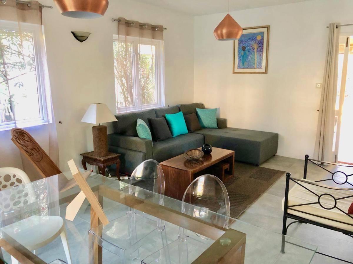 Beachfront Villa In A Beautiful And Secured Complex Flic-en-Flacq Eksteriør bilde